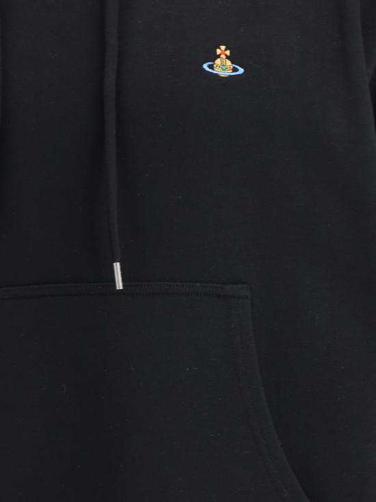 25FW 비비안웨스트우드 후드 티셔츠 2I01000MJ006O N401 BLACK - VIVIENNE WESTWOOD