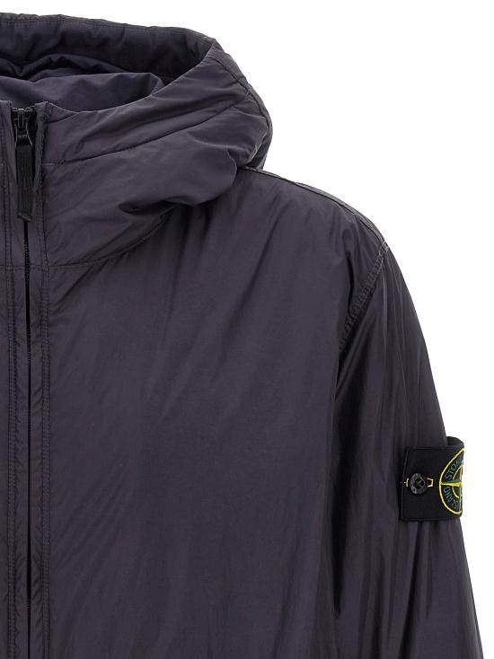 25FW 스톤 아일랜드 크링클랩스 안티 드롭 윈드 레지스턴스 패디드 자켓 K2S154100013S0A23V0026 Blue - STONE ISLAND