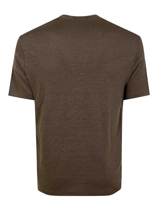 26SS 필리포 드 로렌티스 반팔 티셔츠 TSMCJERLINU920 Taupe - FILIPPO DE LAURENTIIS