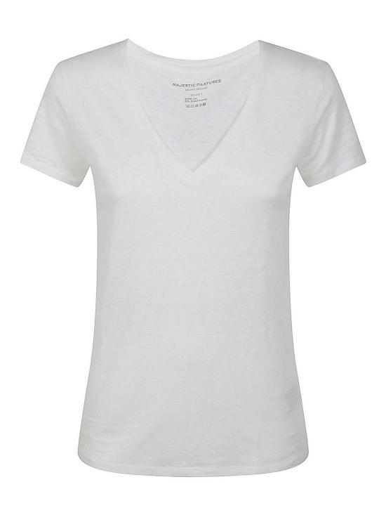 25SS 마제스틱필라쳐 반팔 티셔츠 M011FTS164001 White