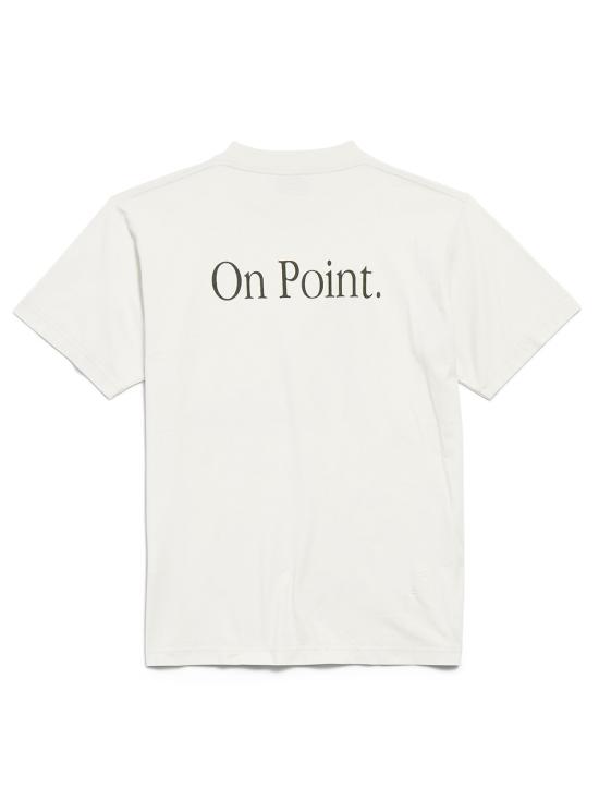 25SS 발렌시아가 나이프 펌프 티셔츠 스몰 핏 809122 TSVN4 9012 DIRTY WHITE - BALENCIAGA