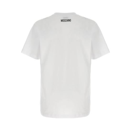 25FW 모스키노 반팔 티셔츠 5241 V0728 1001 WHITE - MOSCHINO