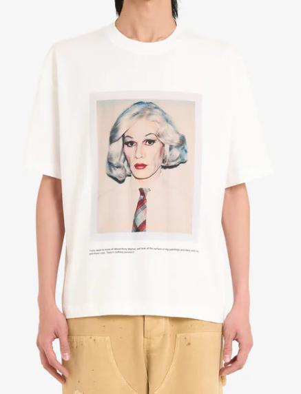 25SS 에뛰드스튜디오 반팔 티셔츠 E25MCTSH136 00 White - ETUDES