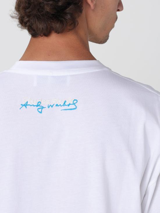 25SS 에뛰드스튜디오 반팔 티셔츠 E25MCTSH136 00 White - ETUDES