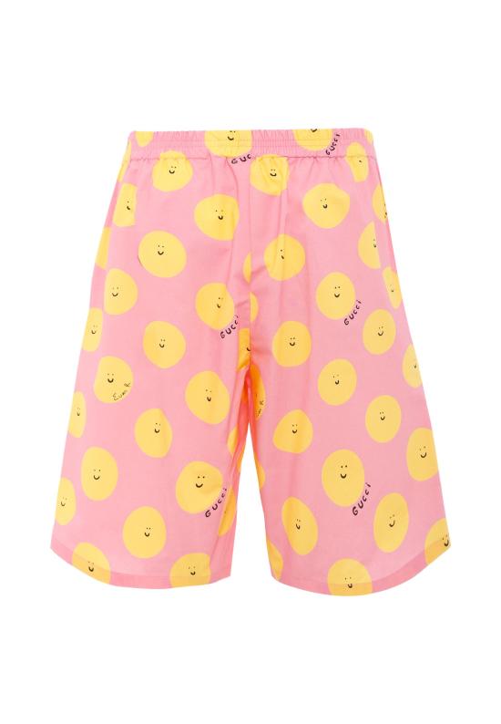 25FW [키즈] 구찌 쇼츠/버뮤다 831748 XWA5L 5975 PINK - GUCCI