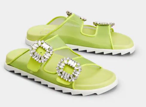  로저비비에 샌들 RVW45834360O8I 0VQ1 VERDE ACCESO 0VQ1 - ROGER VIVIER