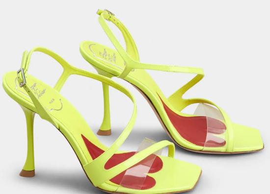  로저비비에 샌들 RVW622347006NG 5O02 B000 TRASPARENTE V214 PERIDOT 5O02 - ROGER VIVIER
