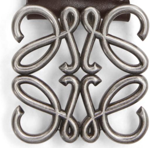 25SS 로에베 벨트 E619238X49 8779 DARKCIGAR VINTAGEPALLADIUM - LOEWE