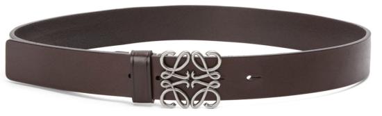 25SS 로에베 벨트 E619238X49 8779 DARKCIGAR VINTAGEPALLADIUM