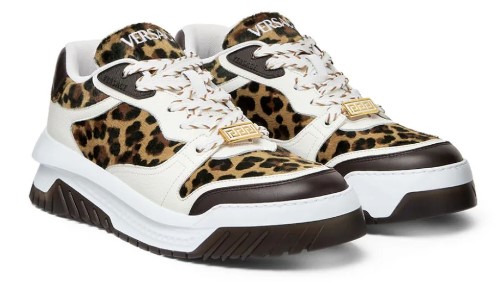 25FW 베르사체 스니커즈 10154371A12173 2NB3V EBANOIVORY ORO VERSACE - VERSACE