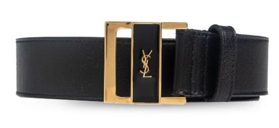 26SS 생로랑 레귤러 벨트 788067BOO0J 1000 NERO