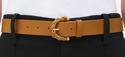  보테가베네타 레귤러 벨트 728781VMAUL 2593 CAMEL 20 GOLD 2593 - BOTTEGA VENETA