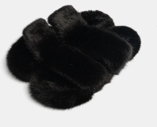  ELISABETTA PANERAI 샌들 CIABATTAVISONEDOPPIAFASCIA NERO