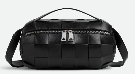  보테가베네타 스몰 붐박스 크로스백 776222VB1K0 8803 BLACK SILVER