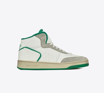  생로랑 스니커즈 711250AAB3D 8513 BLANC OPTIQUE PARIS