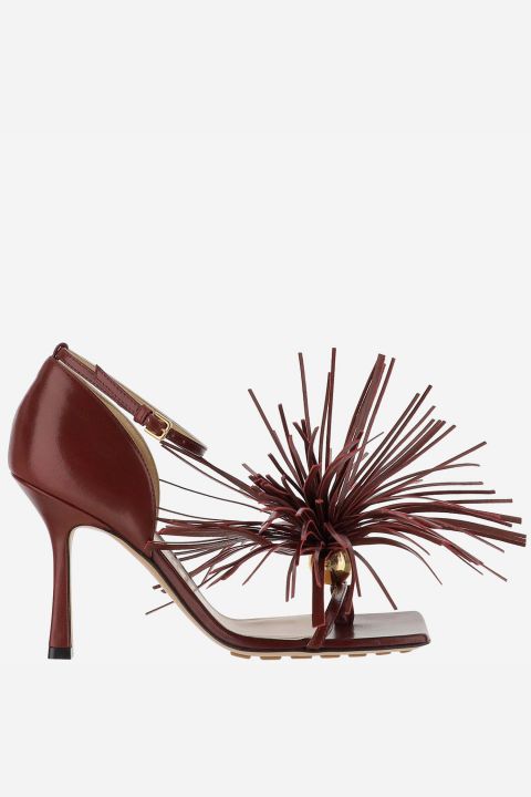  보테가베네타 샌들 716241VBSF0 6084 CHERRY GOLD 6084
