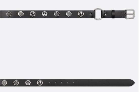 25SS 디올 레귤러 벨트 B06479BVD 900 BLACK - DIOR