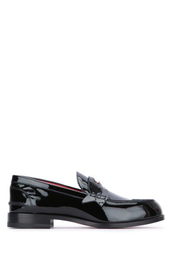 25SS 크리스챤 루부탱 로퍼 1250089 J323 BLACK LIN LOUBI
