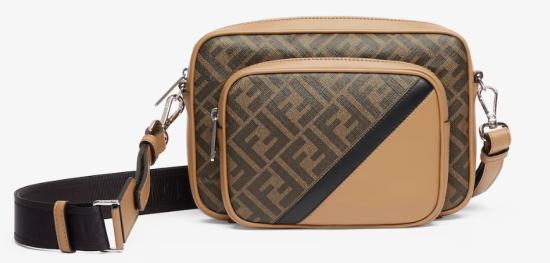 25FW 펜디 크로스백 7VA607ALKA F1IKC TBMR NERO SAND P