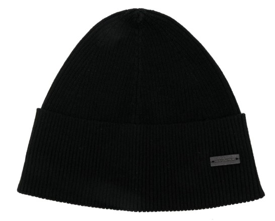 24FW 생로랑 비니 8021503Y205 1000 BLACK