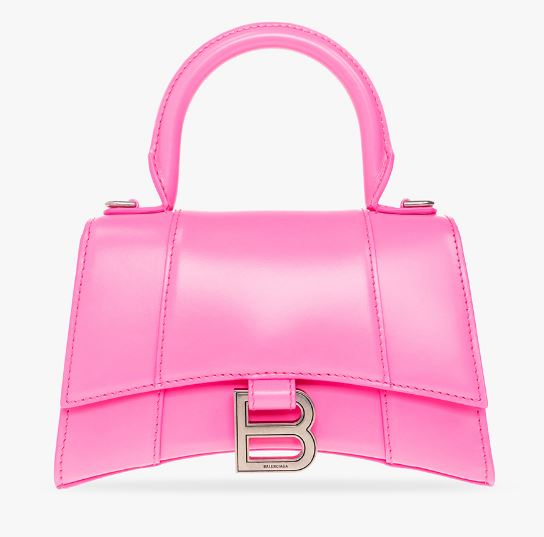  발렌시아가 아워글래스 XS 핸드백 5928331JHVY 5634 FLUO PINK 5634