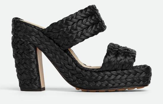  보테가베네타 샌들 729710V0V00 1000 Black 1000