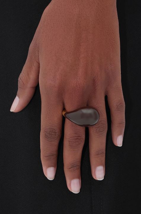  보테가베네타 반지 731886VAHU4 2150 Merlot 2150 - BOTTEGA VENETA