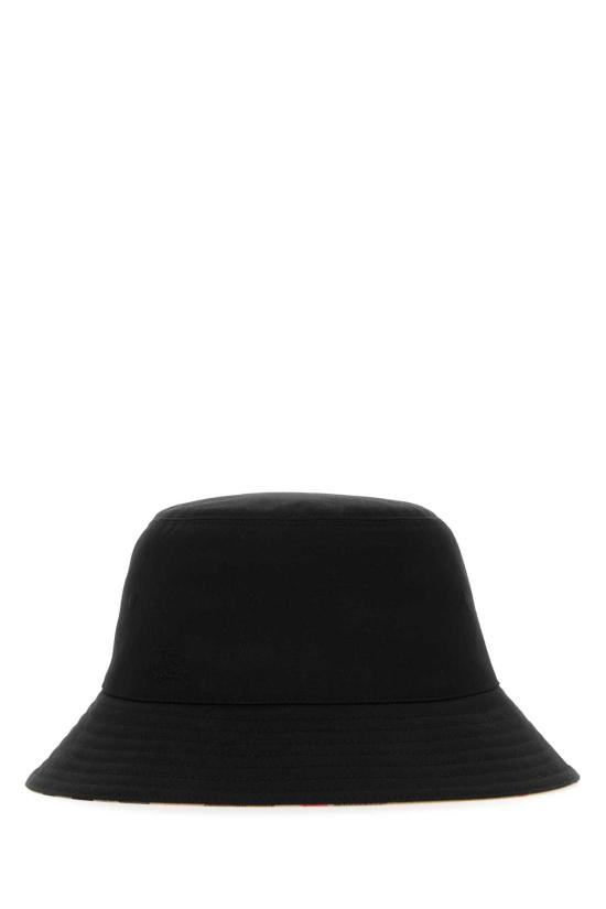26FW 버버리 체크 리버시블 버킷햇 8083528 A1189 BLACK