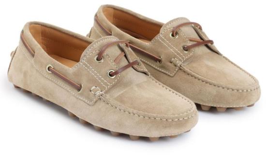 25SS 토즈 보트 고미노 버블 스웨이드 로퍼 XXW52K05300RE0 C801 BISCOTTO - TODS