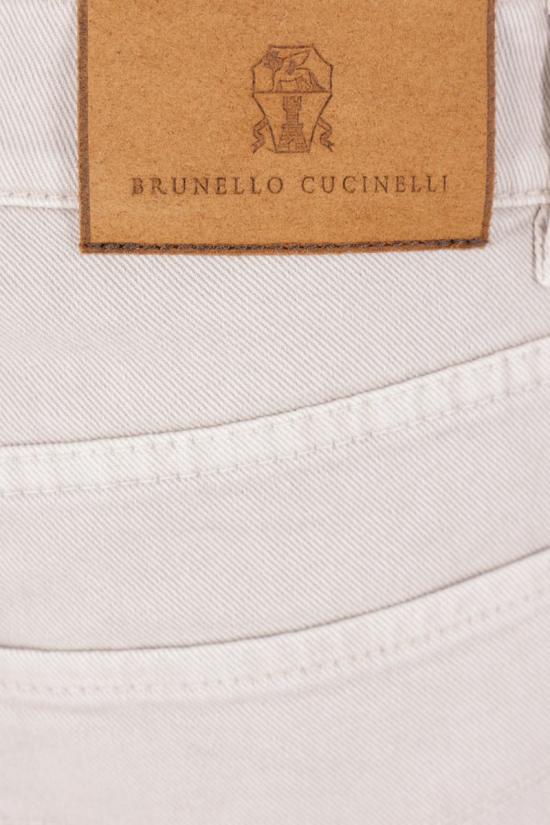 26SS 브루넬로 쿠치넬리 스트레이트 팬츠 M277PD3210C7008 Beige - BRUNELLO CUCINELLI