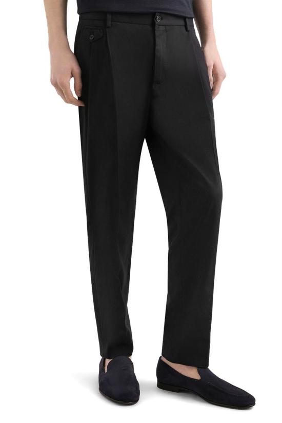 25FW 돌체앤가바나 스트레이트 팬츠 GV4EEZFUFNVN0000 Black - DOLCE & GABBANA