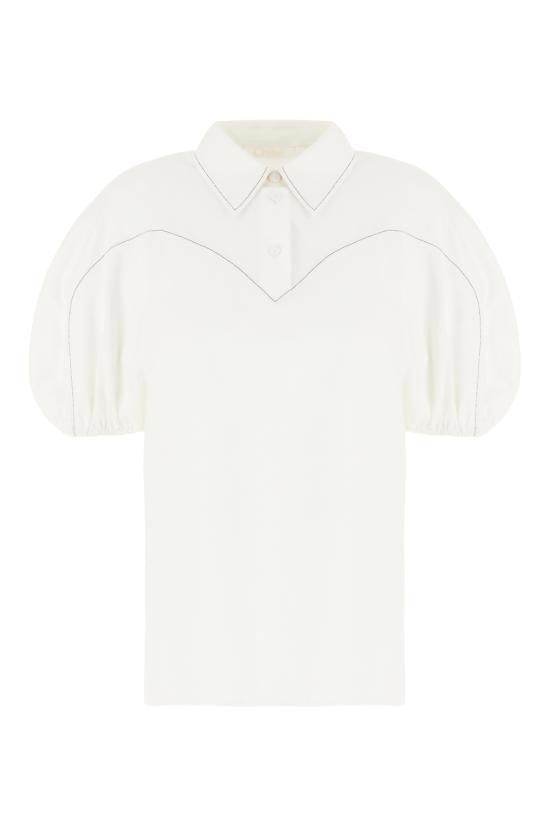  끌로에 반팔 티셔츠 CHC24SHT07048 107 ICONIC MILK