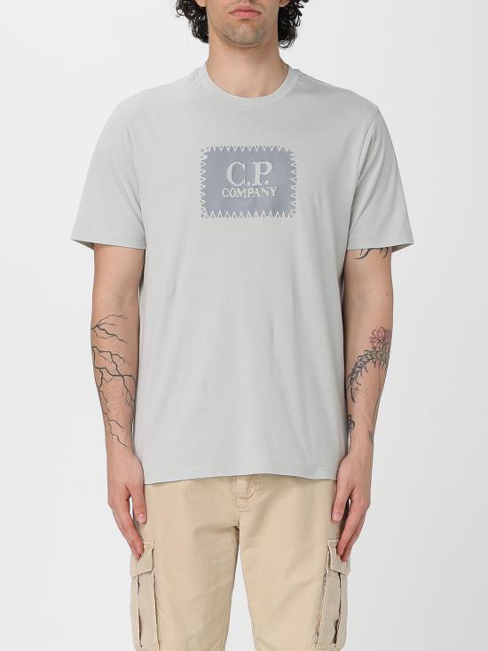 25SS 씨피 컴퍼니 반팔 티셔츠 18CMTS029A 005100W 800 BLUE FOX DOM