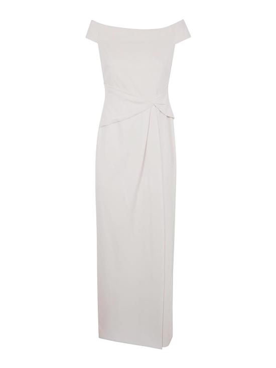 25SS 랄프 로렌 미디 원피스 253936388002 White