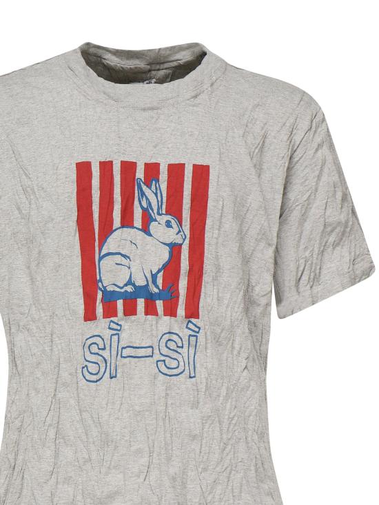 25FW 보테가베네타 반팔 티셔츠 833132 V5K501367 Grey - BOTTEGA VENETA