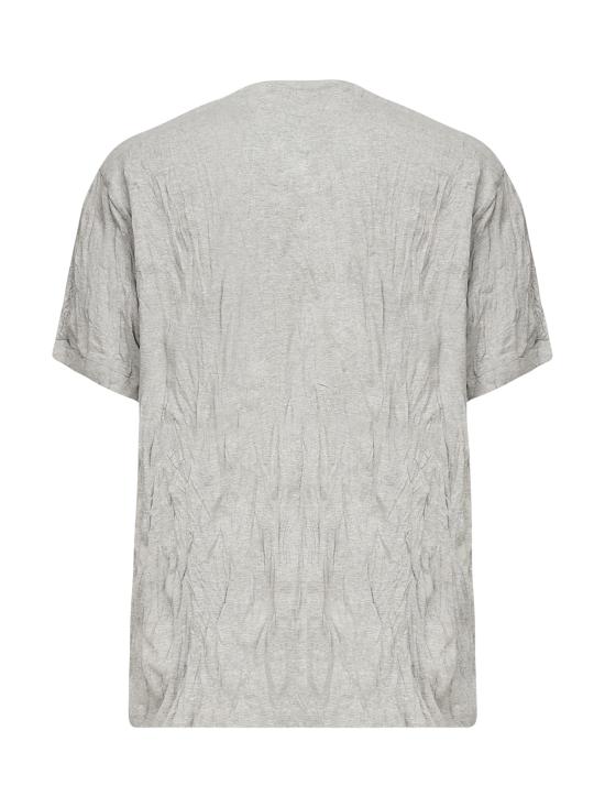 25FW 보테가베네타 반팔 티셔츠 833132 V5K501367 Grey - BOTTEGA VENETA