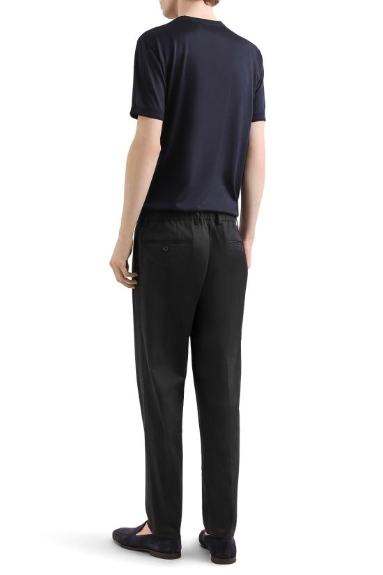 25FW 돌체앤가바나 스트레이트 팬츠 GV4EEZFUFNV N0000 Black - DOLCE & GABBANA