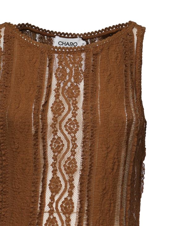 25SS 차로루이즈 롱 원피스 255614 BROWN Brown - CHARORUIZ