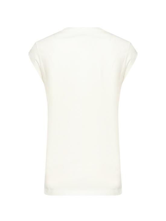 25SS 핑코 반팔 티셔츠 104603 A2D1Z05 Off white - PINKO