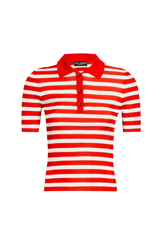 25FW 돌체앤가바나 폴로 티셔츠 FXZ37ZJAIRR W8266 Red