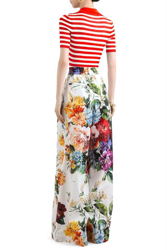 25FW 돌체앤가바나 폴로 티셔츠 FXZ37ZJAIRR W8266 Red - DOLCE & GABBANA