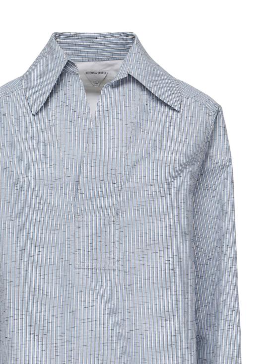 25FW 보테가베네타 셔츠 819968 V5CW04028 Blue - BOTTEGA VENETA