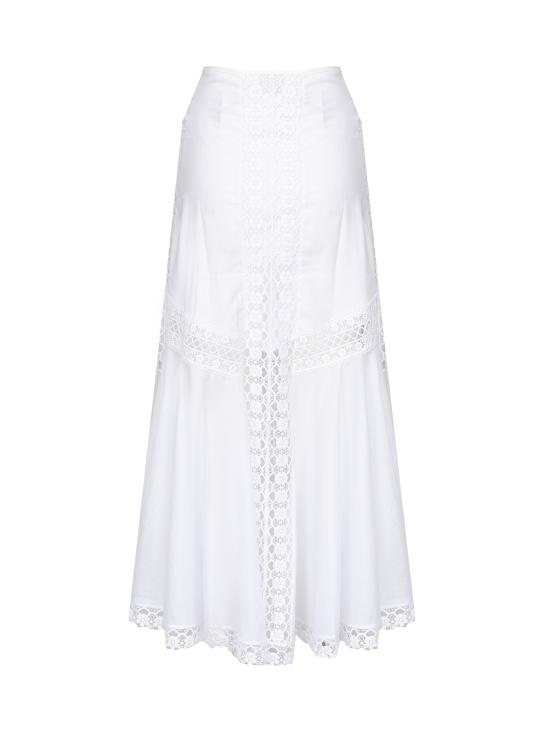 25SS 차로루이즈 롱 스커트 251404 WHITE White - CHARORUIZ