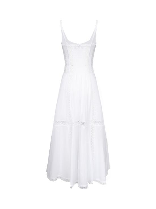 25SS 차로루이즈 미디 원피스 251620 WHITE White - CHARORUIZ