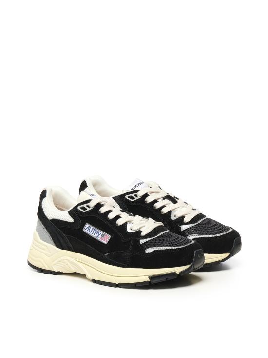 25FW 오트리 HYPERWAY 하이퍼웨이 스니커즈 HYLW UM07 Black grey Off white - AUTRY