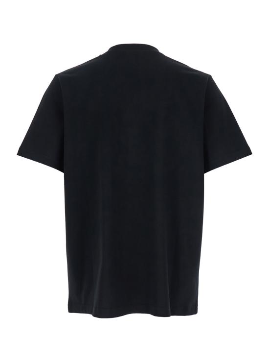 25FW 카사블랑카 반팔 티셔츠 MPF25JTS00105BLACKJERSEY Black - CASABLANCA