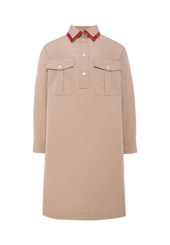 25FW [키즈] 구찌 원피스 828484 XWA5O 2141 BEIGE