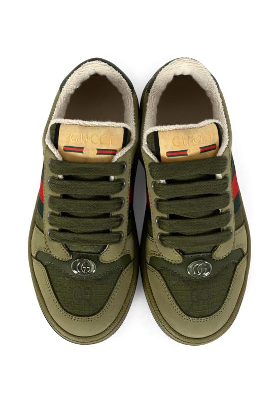 25FW [키즈] 구찌 스니커즈 626620 FAD94 3243 GREEN - GUCCI