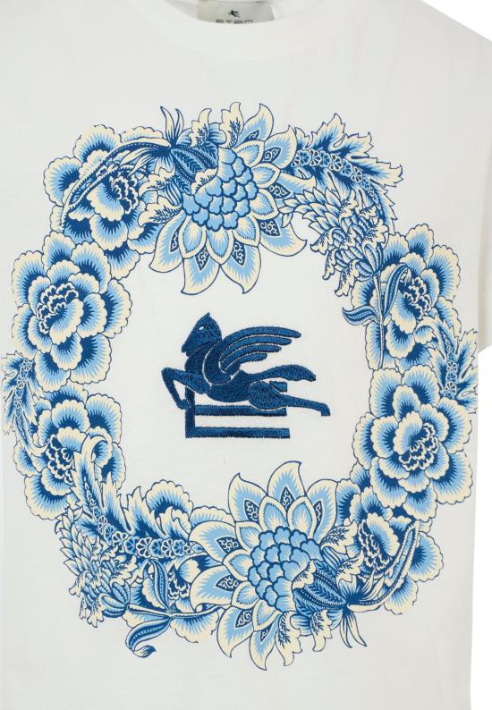 25FW [키즈] 에트로 티셔츠 GX8A11 Z3186 101CE IVORY - ETRO