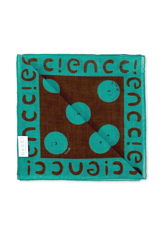 25FW [키즈] 구찌 넥워머/머플러/스카프 831946 4K427 2267 BROWN - GUCCI